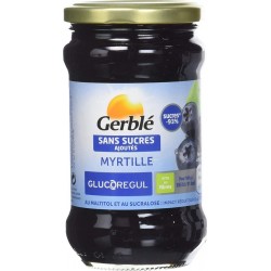 Gerblé Confiture myrtille Sans sucres ajoutés 320g