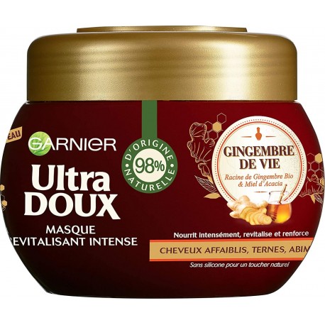 Ultra Doux Garnier Gingembre De Vie Masque Capillaire Revitalisant 300ml
