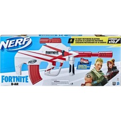 HASBRO Pistolet Nerf Fortnite B-AR + 10 flèchettes