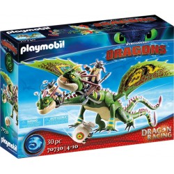 PLAYMOBIL 70730 Dragon Racing Course de dragons : Kognedur Kranedur Pète et Prout