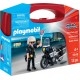 PLAYMOBIL 5648 Valisette motard de police City Life