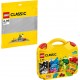 LEGO Kit LEGO® Classic : Valisette de construction et plaque de base grise