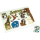 Imagin Puzzle éveil en bois Zoo 10 pièces