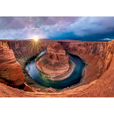 Schmidt Puzzle 1000 pièces : Glen Canyon, Horseshoe Bend sur la Rivière Colorado