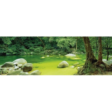 Schmidt Puzzle 1000 pièces panoramique Mark Gray : Mossman Gorge, Queensland Australie