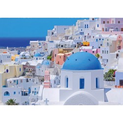 Schmidt Puzzle 1000 pièces : Santorin, archipel des Cyclades