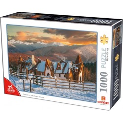 DToys Puzzle 1000 pièces : Roumanie : Clay Castle