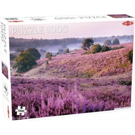 Tactic Puzzle 1000 pièces : Landes couvertes de bruyère