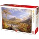 DToys Puzzle 1000 pièces : Viaduc de Starruca Pennsylvanie, Jasper Francis Cropsey