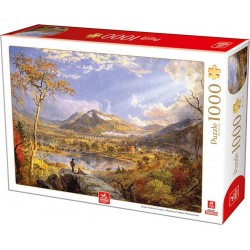 DToys Puzzle 1000 pièces : Viaduc de Starruca Pennsylvanie, Jasper Francis Cropsey