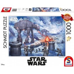 Schmidt Puzzle 1000 pièces Star Wars : Thomas Kinkade : La bataille de Hoth