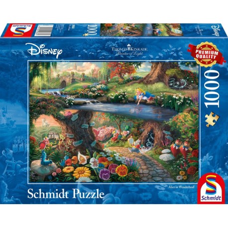 Schmidt Puzzle Disney Alice aux pays des merveilles 1000 pièces