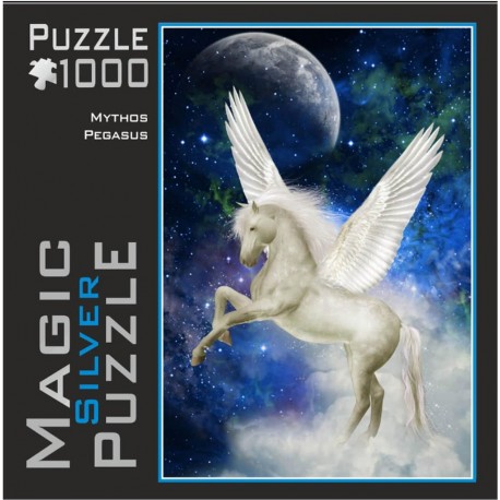 M.I.C. Puzzle 1000 pièces : Magic Silver : Mythe Pegasus