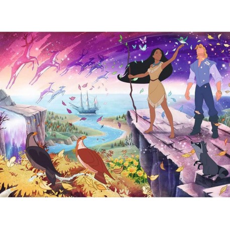 RAVENSBURGER Puzzle 1000 pièces : Disney : Pocahontas