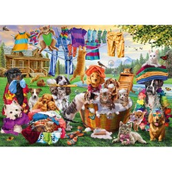 Schmidt Puzzle 1000 pièces : Animaux en folie