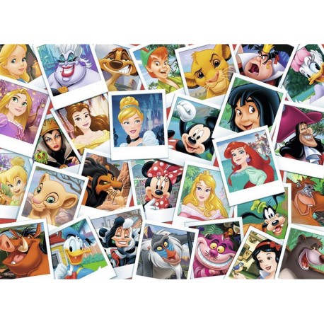 Nathan Puzzle 100 pièces : Disney portraits