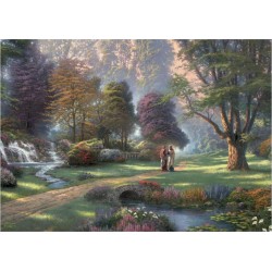 Schmidt Puzzle 1000 pièces : Chemin de foi Spirit, Thomas Kinkade