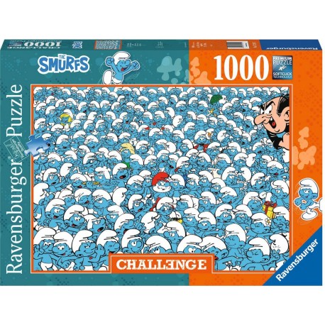 RAVENSBURGER Puzzle 1000 pièces Les Schtroumpfs