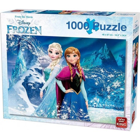 King Puzzles Puzzle 1000 pièces : Disney Frozen : La Reine des Neiges