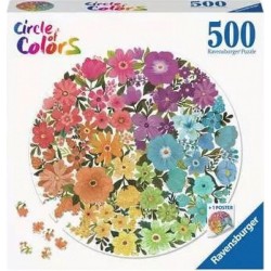 RAVENSBURGER Puzzle rond 500 p (Circle of Colors) Asst