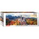 Eurographics Puzzle 1000 pièces panoramique : Château de Neuschwanstein en automne