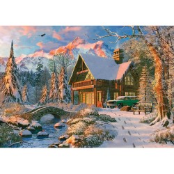 KS Games Puzzle 1000 pièces : Vacances d'hiver