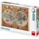 DINO Puzzle 500 pièces : Carte du monde de 1626