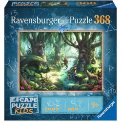 RAVENSBURGER Escape Puzzle Kids Magic Forest Contour pour puzzle 368 pieces