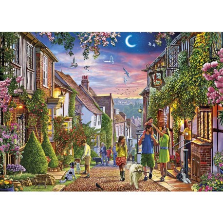 Gibsons Puzzle 1000 pièces : Mermaid Street, Rye