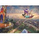 Schmidt Puzzle 1000 pièces :Thomas Kinkade : Aladdin, Disney