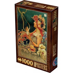 DToys Puzzle 1000 pièces : Vintage Posters : Chocolat