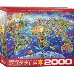 Eurographics Puzzle 2000 pièces : Monde fou