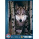 Eurographics Puzzle 1000 pièces : Loup gris