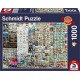 Schmidt Puzzles 1000 pièces : Boutique de souvenirs