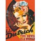 DToys Puzzle 1000 pièces Vintage Posters : Marlene Dietrich Le diable est une femme