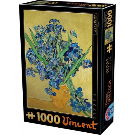 DToys Puzzle 1000 pièces : Iris, Vincent Van Gogh