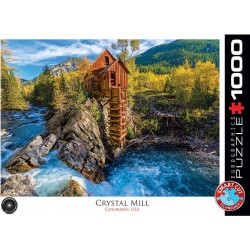 Eurographics Puzzle 1000 pièces : Crystal Mill, Colorado, USA