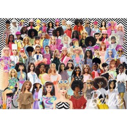 RAVENSBURGER Puzzle 1000 pièces : Challenge puzzle : Barbie