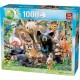 King Puzzles Puzzle 1000 pièces : Fête dans la jungle