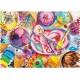 Trefl Puzzle 600 pièces : Crazy Shapes : Doux rêve