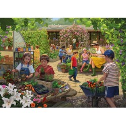 Puzzle 1000 pièces :  Le potager Puzzle 1000 pièces : Le potager Puzzle 1000 pièces : Le potager