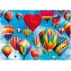 Trefl Puzzle 600 pièces : Crazy Shapes : Ballons colorés