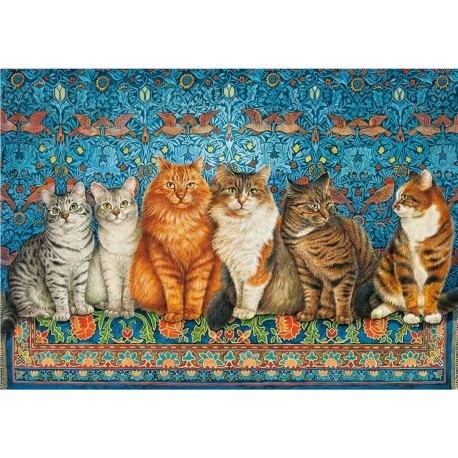 Castorland Puzzle 500 pièces : Chats aristocrates