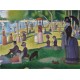 CLEMENTONI Puzzle 1000 pièces : A Sunday Afternoon on the Island of La Grande Jatte