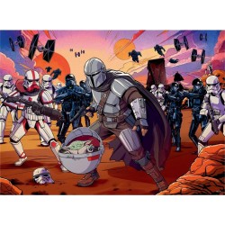 RAVENSBURGER Puzzle 200 pieces xxl Star Wars the mandalorian