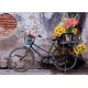 EDUCA Puzzle 500 pièces : Bicyclette avec des fleurs