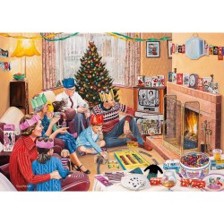 Gibsons Puzzle 4 x 500 pièces : La magie de Noël