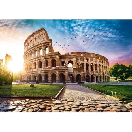 Trefl Puzzle 1000 pièces : Colisée ensoleillé, Rome