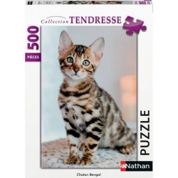 Nathan Puzzle 500 p chaton bengal