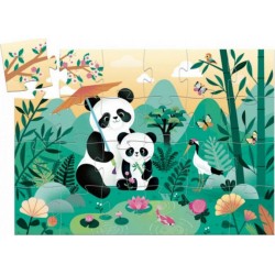 Djeco Puzzle 24 pieces Leo le panda